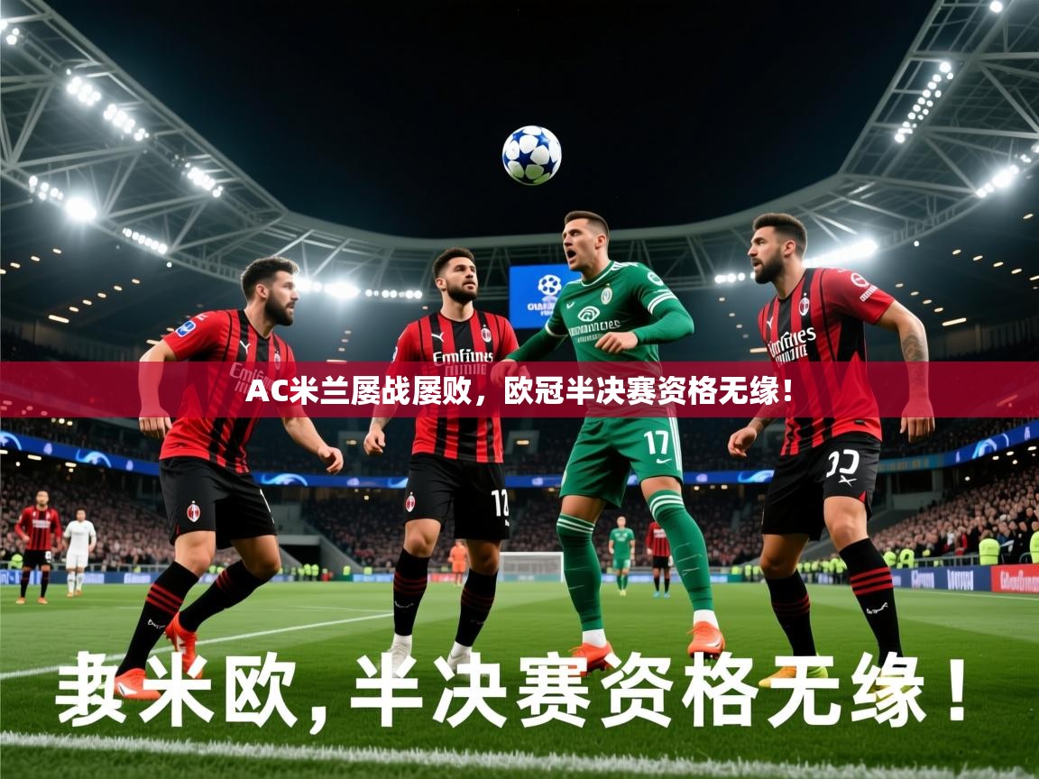 AC米兰屡战屡败，欧冠半决赛资格无缘！  第4张